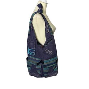 Flying High 100% Cotton Boho Hippie Artsy Summer Shoulder Bag